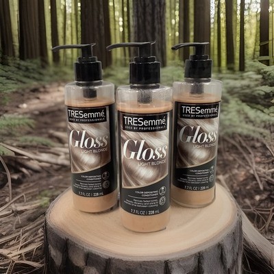 TRESemmé Gloss 7.7 OZ Color Depositing Light Blonde Conditioner 3 Pack New 