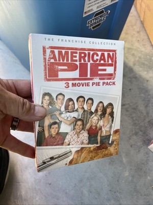 American Pie: 3 Movie Pie Pack (DVD, Full Screen, The Franchise Collection) NEW