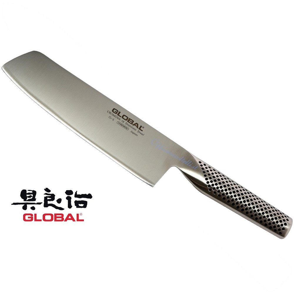 Nakiri 18 cm coltello verdure giapponese Global G5