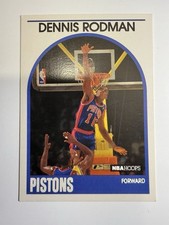 1989-90 NBA Hoops Dennis Rodman #211 Detroit Pistons