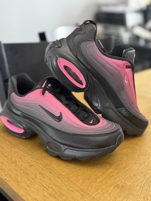 Nike Air Max Gradient Black Pink Lace Up Low Top women Running Sneakers size 8