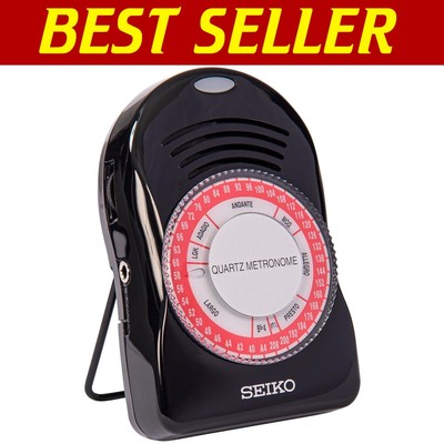SQ50-V Quartz Metronome: Perfect Tool for Musicians with Visual & Sound Cues