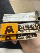 49mm M PENTAX K BAYONET MOUNT Lens Reverse Adapter Ring 52mm K Aetna Prince
