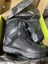 BLAUER Tactical Waterproof Boots Men's 6" Clash WP Black Size 13 Style FW016WP