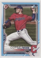 2021 Bowman Draft Sky Blue 13/499 Ryan Webb #BD-57 n1u