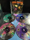 Sony PlayStation 1 Fear Effeft Eidos Interactive PS1 4 Discs w/Manual Only