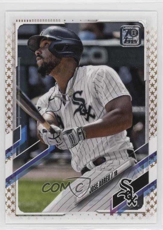 2021 Topps Wal-Mart Gold Stars Jose Abreu #331 2u3