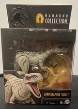 Jurassic World Park Hammond Collection Atrociraptor Ghost Dinosaur Figure Toy 🦖