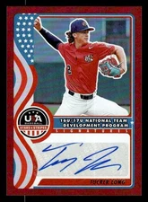 2025 Stars and Stripes USA #NTS-TL Tucker Long 16U/17U Ntl Team Sigs Red #/99