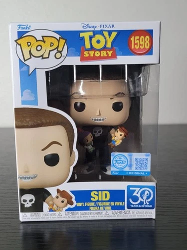🔥Funko Pop! Disney Toy Story: Sid #1598 Funko Special Edition W/Protector!🔥