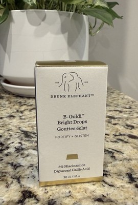 Drunk Elephant B Goldi Bright Drops NIB
