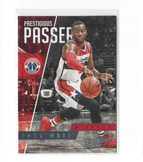 2016-17 Panini Prestige Basketball Prestigious Passers Insert #3 John Wall