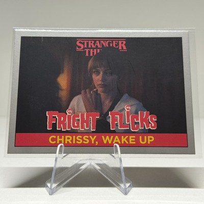 2023 Zerocool Stranger Things Fright Flicks Chrissy Wake Up #22 Silver Parallel