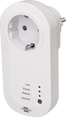 brennenstuhl WiFi/WLAN Steckdose max. 3680 Watt IP20 Weiß