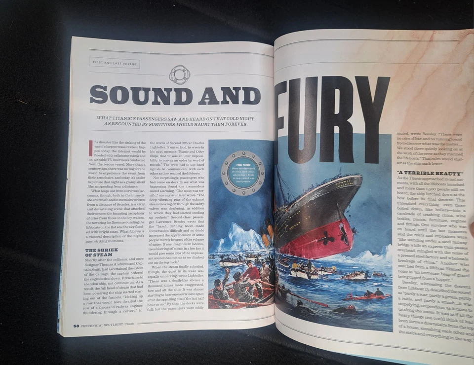 THE TITANIC 2022 Magazine Secrets from the Unsinkable Ship Special Edition  - Image 3 of 4