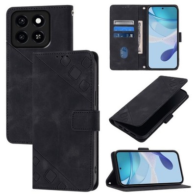 For ZTE Blade A35 / A55 Skin Feel Embossed Leather Phone Case cover shell