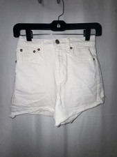 GAP Denim White Raw Hem kids Jean Shorts