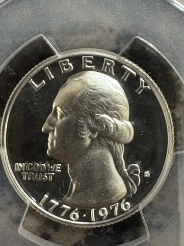 1976-S Silver Proof Washington Quarter, PCGS PR69DCAM, Free Shipping Offer