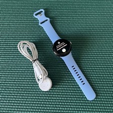 Google Pixel Watch 2 41mm Silver Aluminum w/ Blue Sport Band