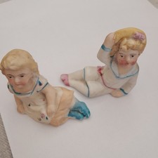 Piano Babies Piano Baby Two Children Figures Very rare Miniatures