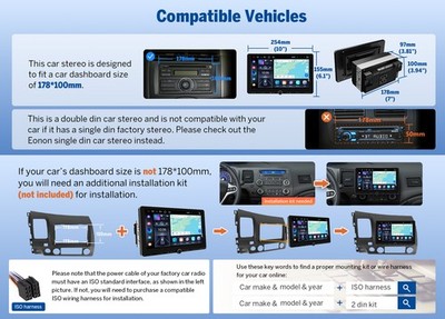 Eonon Ga2187 2din 10