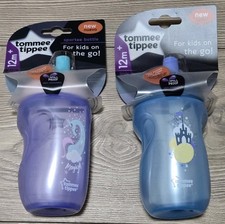 Tommee Tippee 10oz Toddler Sportee Sippy Bottle 12m  Spill Proof - 2 Pack