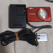 OLYMPUS STYLUS VG-180 Compact Digital Camera 5x Optical Zoom Tested Condition