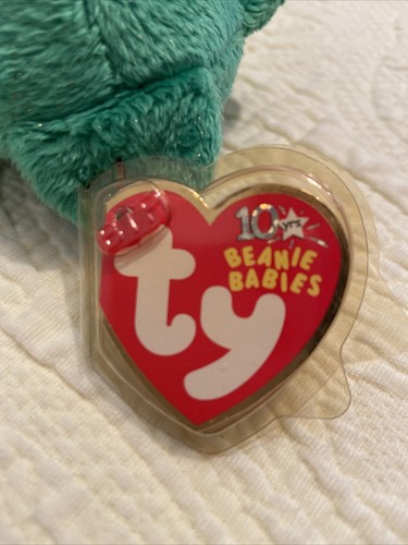 TY Beanie Baby - DUBLIN the Irish Bear (8.5 inch) - MWMTs Stuffed Animal Toy - Picture 6 of 12