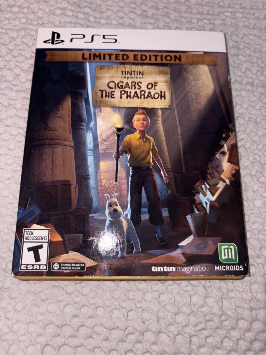 PlayStation 5 Tintin Reporter: Cigars of the Pharaoh Limited