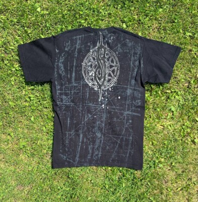 Vintage 2008 Slipknot All Over Print T-Shirt Metallica Tee | eBay