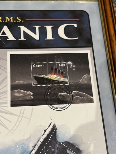 Millvina Dean - Colour 13½"x 9½" Signed 'RMS Titanic' Framed Print - Limited Ed - Picture 6 of 7