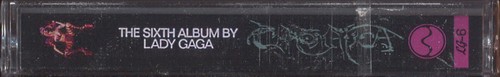 CLEAR CASSETTE---- LADY GAGA Chromatica EXCLUSIVE Tape RAIN ON ME 0307 - Picture 2 of 2