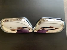 CHROME DOOR WING MIRROR COVERS FITS JAGUAR XJ XJ6 X300 X308 XK XK8 XKR X100