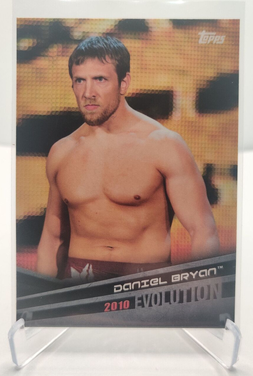 2018 Topps WWE Evolution #E-12 Daniel Bryan wrestling card