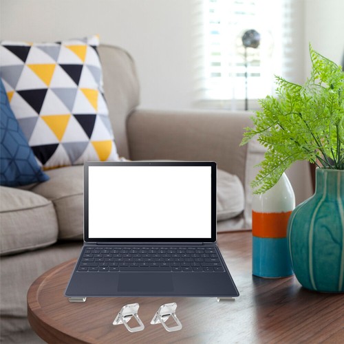 2pcs Laptop Riser Notebook Holder Stand Folding Ergonomic Laptop Holder Stand - Photo 12/12