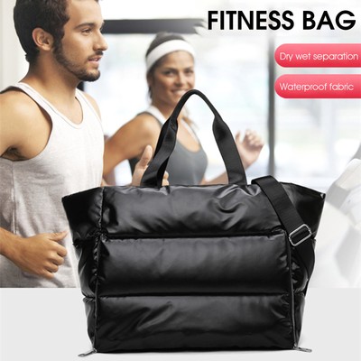 Sport Bag Smooth Zipper Multiple Compartments Multifunctional Gym Bag 6 Colors