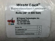 Waste Lock Superabsorbent Laminate Roll 48" X 500'
