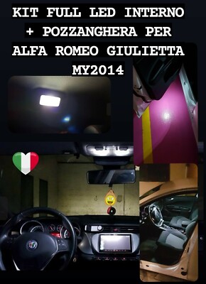 INTERIOR LED LIGHTS + PUDDLE FOR ALFA ROMEO GIULIETTA MY 2014 CANBUS NO ERROR