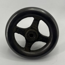 5" Cast Iron 4 Spoke Flat Hand Wheel USA Made 7/16" Arbor (1128)