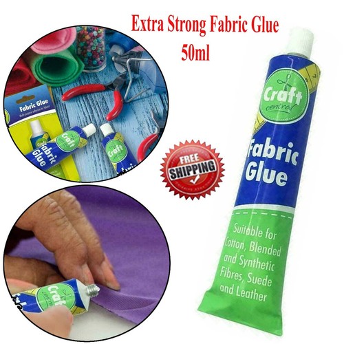 50ml Extra Strong Fabric Glue Quick Bond , Hemming Repair Textile