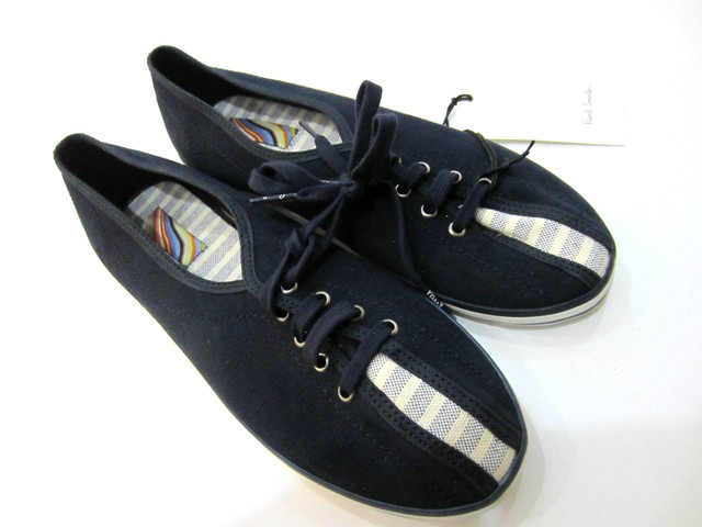 paul smith canvas trainers