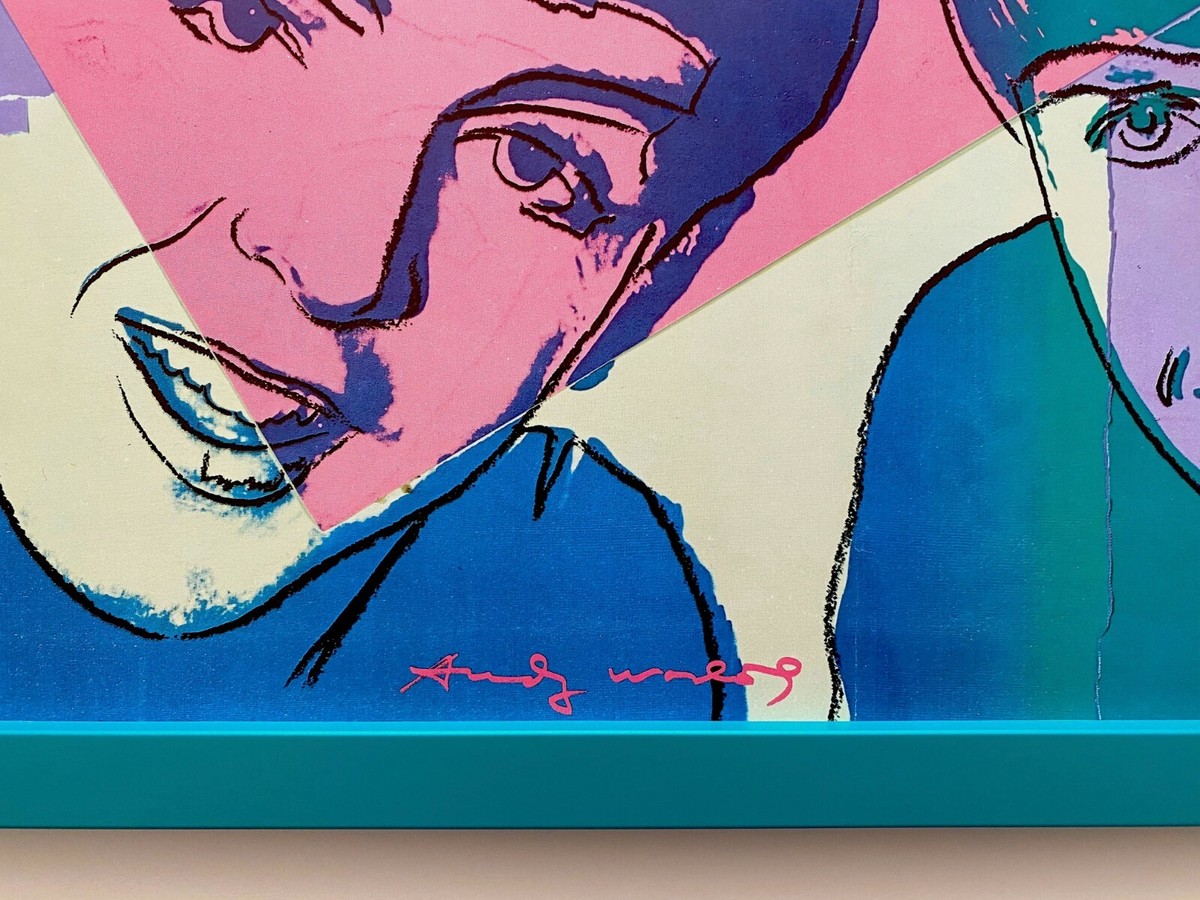 ANDY WARHOL RARE 1980 1ST ED LITHOGRAPH PRINT FRAMED THE ANDY WARHOL RARE 1980 1ST ED LITHOGRAPH PRINT FRAMED THE