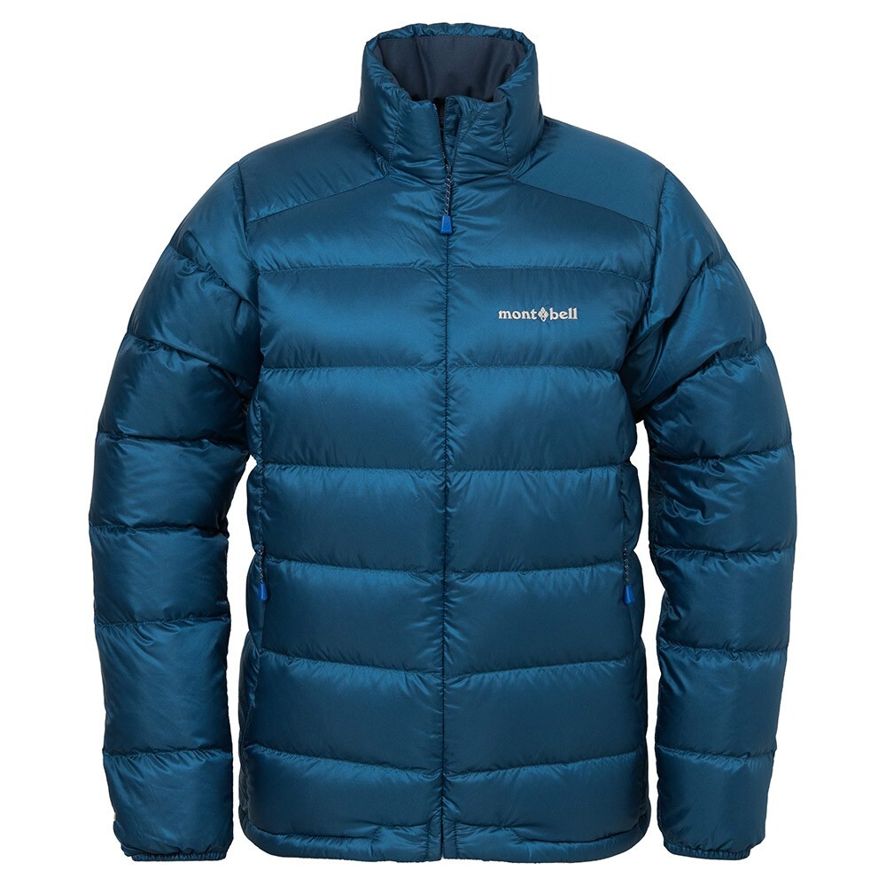 【廃盤color】mont-bell down jacket GORE-TEX Montbell EX 800 Light Alpine Orange Goose Down Puffer Jacket XL