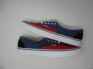 vans era red navy