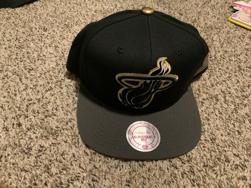 Mitchell and Ness NBA Miami Heat Gold 