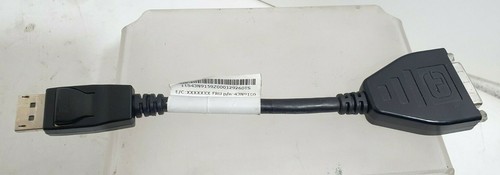 4N9160 DVI CABLE - BLACK DP PORT DISPLAY - Picture 1 of 4