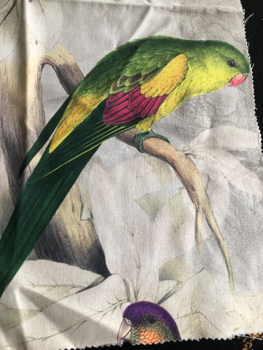 MAGITEX Parrot 25 x 28 3/4" Cotton Fabric Sample - Bild 2 von 6