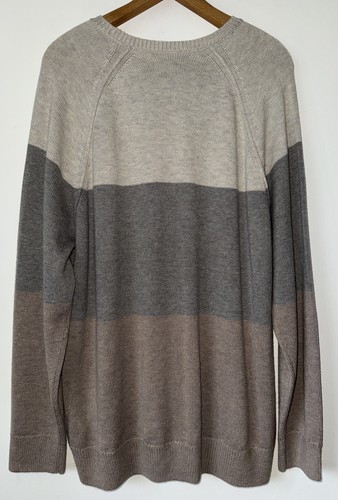 M&S JUMPER. Size 2XL 52" Chest. Wool & Alpaca Natural Beige Brown. RRP £39.50 - Picture 5 of 11