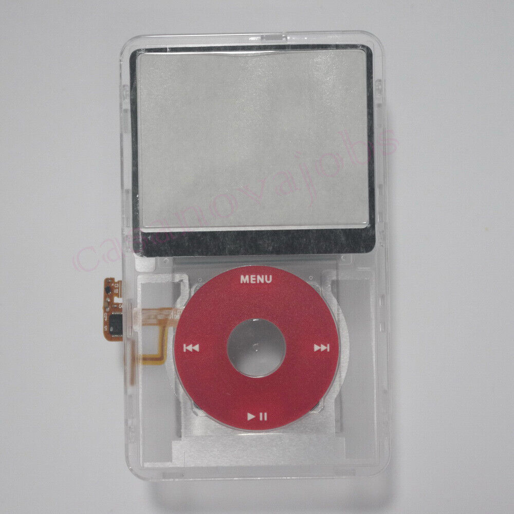 For iPod Video transparent clear Front cover with clickwheel For iPod Video transparent clear Front cover with clickwheel