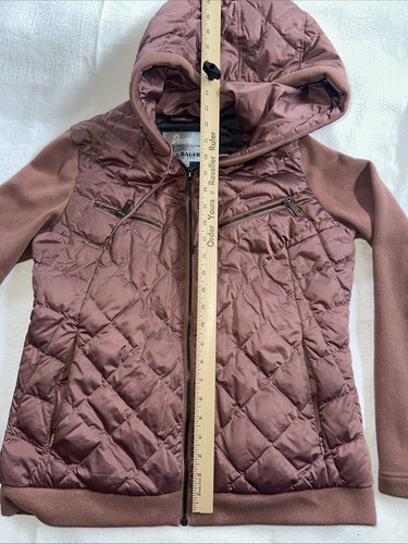 Eddie Bauer Down Jacket Knit Sleeves Size L Women’s Pink - Picture 5 of 10